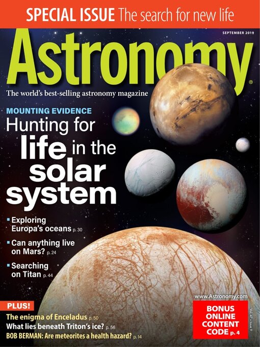 Title details for Astronomy by Kalmbach Publishing Co. - Magazines - Available